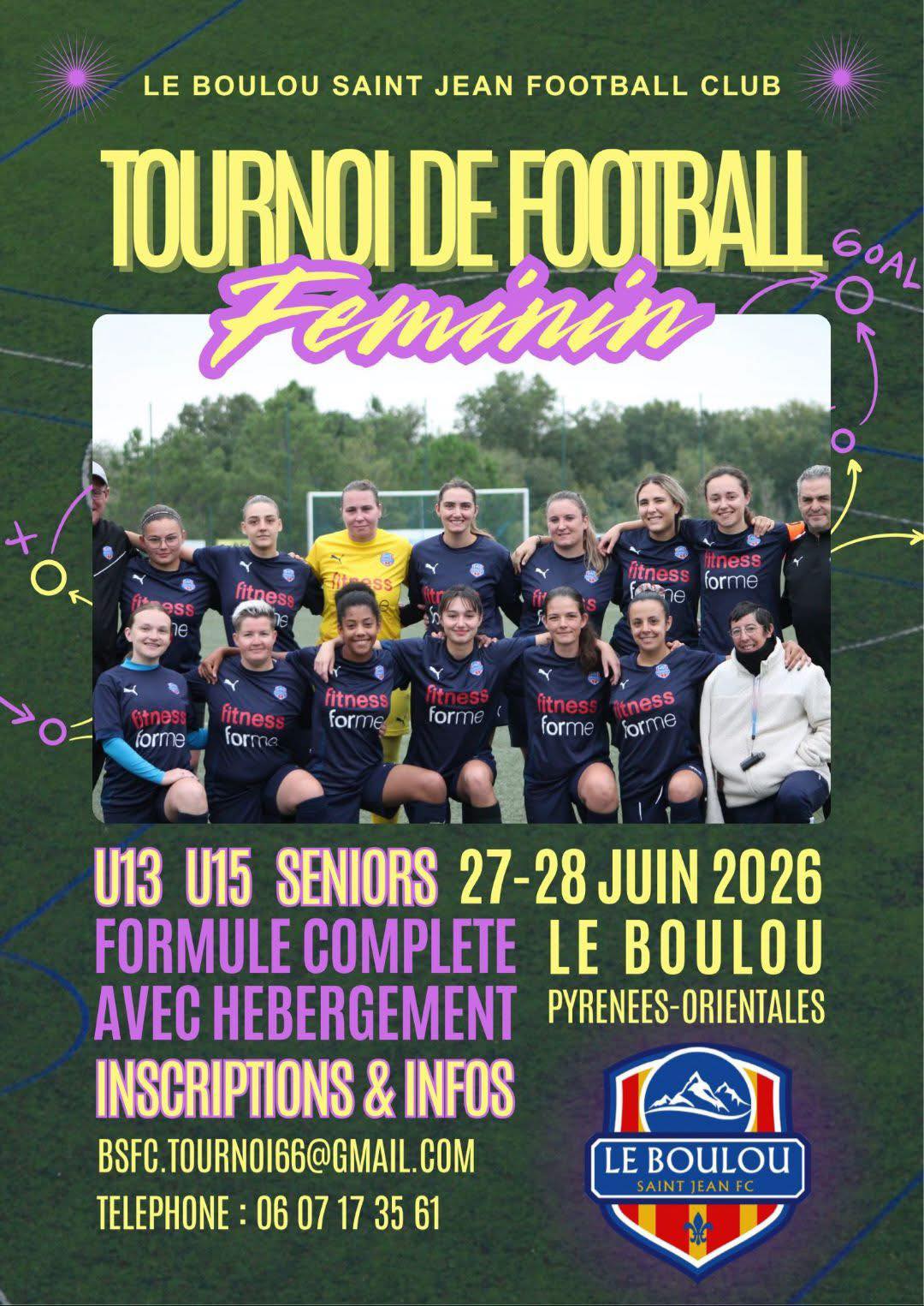 Tournoi de football féminin